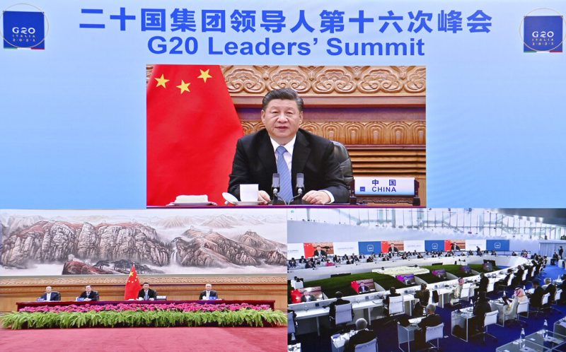 Wed. 8:56 a.m.: Pandemic, politics drive Xi's absence from global talks